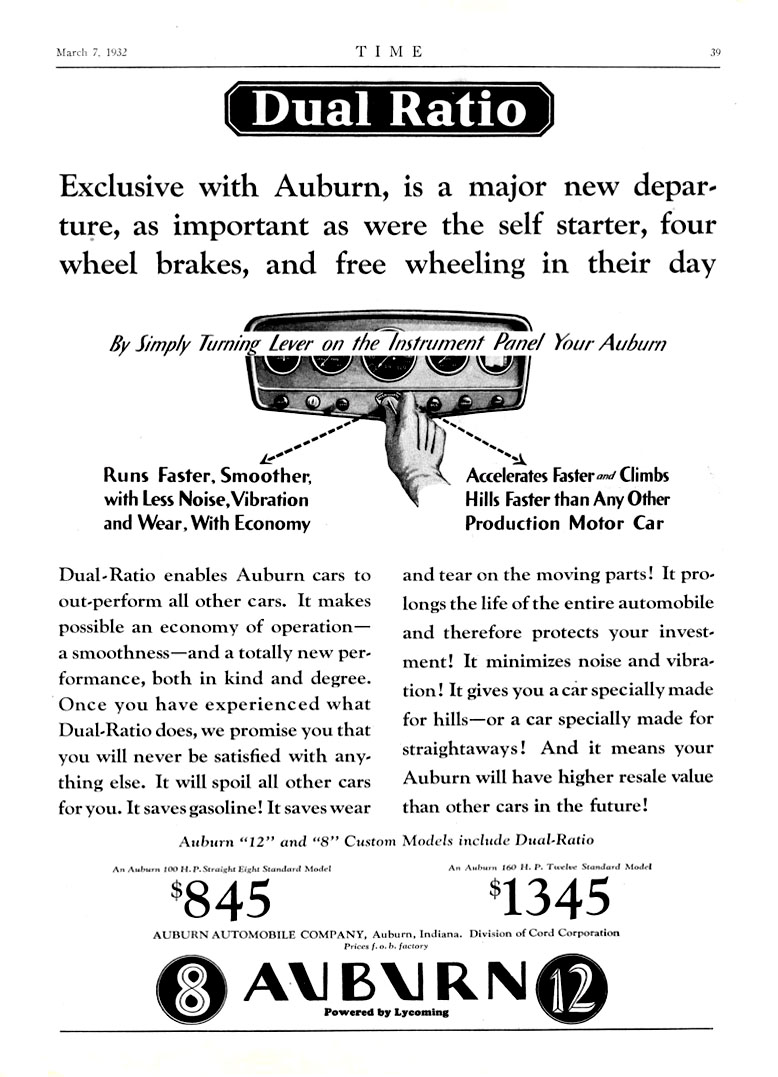 1932 Auburn 6